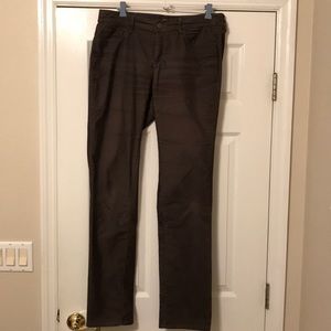 Ann Taylor Loft size 10 TALL brown corduroys